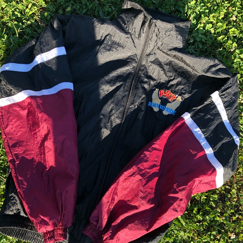 Vintage 1994 Popeye the Sailor windbreaker